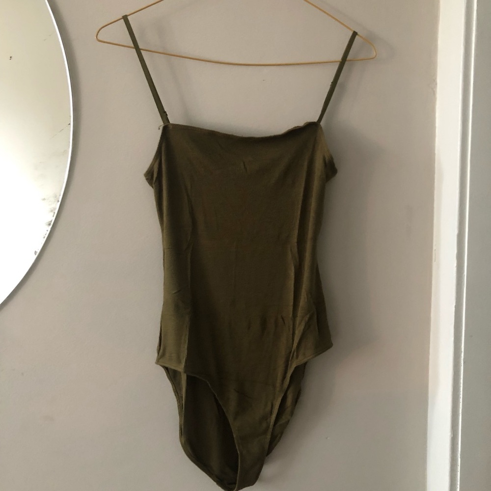 american apparel | ribbed bodysuit